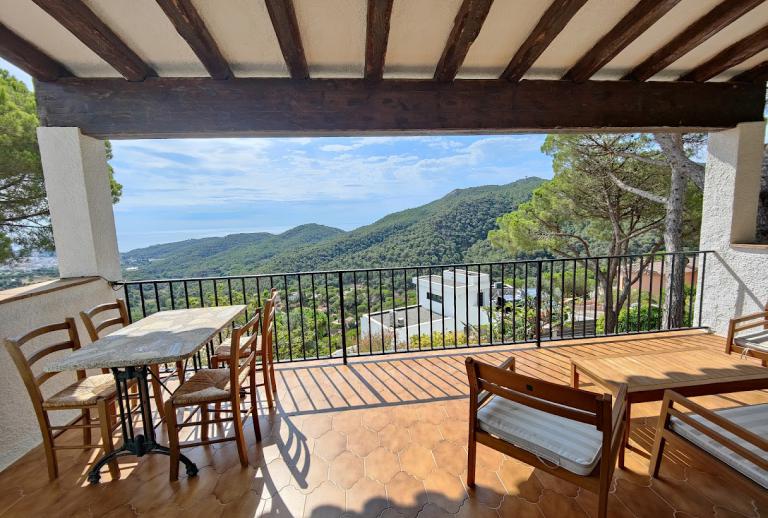 Villa at Casa Nova with stunning sea views and mountains and 4 bedrooms Sant Feliu de Guíxols