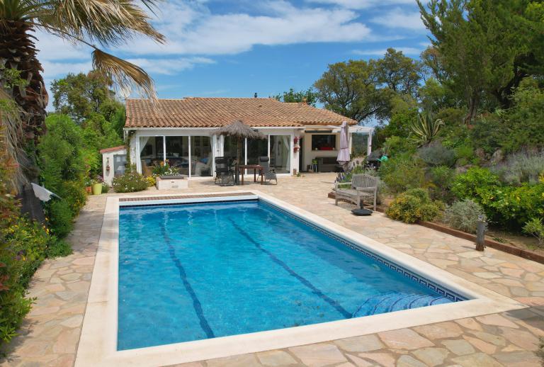 Renovated villa with stunning views and pool  Calonge